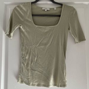 Vince Square Neck Tee